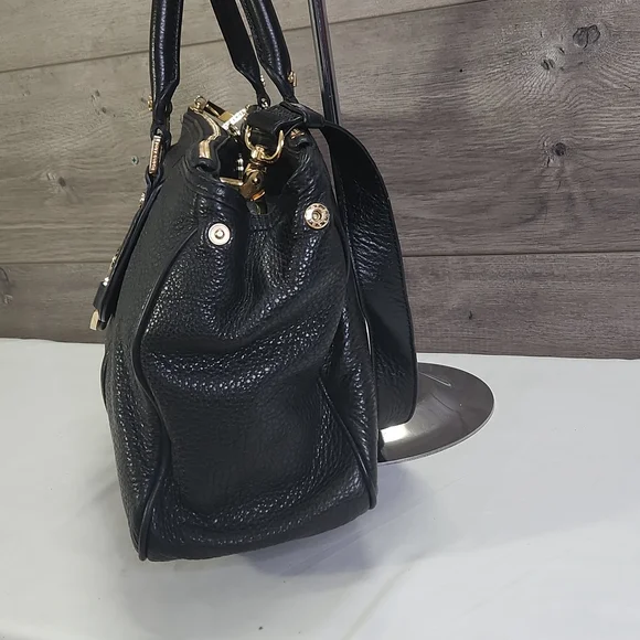 Tory Burch Black Leather Shoulder Bag - Picture 2 of 11